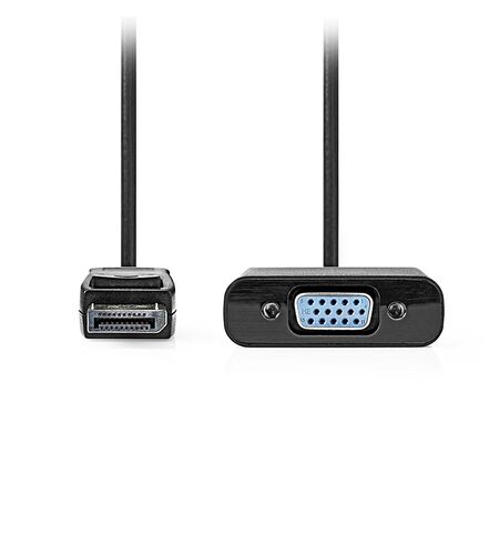 Καλώδιο εικόνας NEDIS DISPLAYPORT αρσενικό σε VGA θηλυκό 0.20M