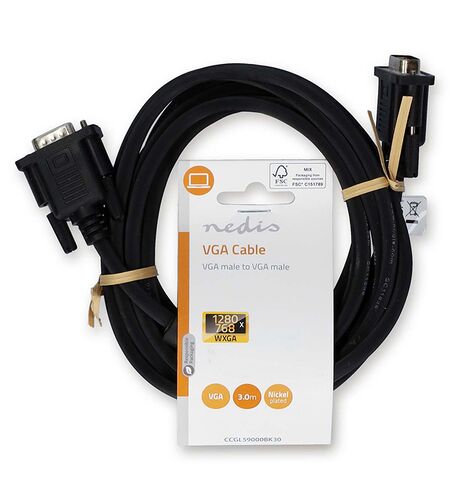 Καλώδιο NEDIS VGA αρσενικό σε VGA αρσενικό 3M