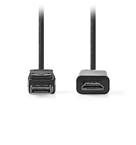 Καλώδιο εικόνας DisplayPort αρσενικό - HDMI αρσενικό 3Μ
