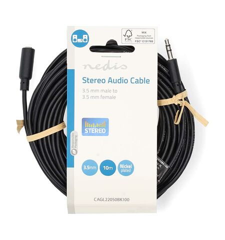 Καλώδιο προέκτασης ήχου 3,5MM STEREO αρσενικό σε 3,5MM STEREO θηλυκό 10M
