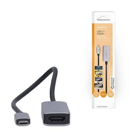 Αντάπτορας NEDIS TYPE-C αρσενικό σε HDMI θηλυκό