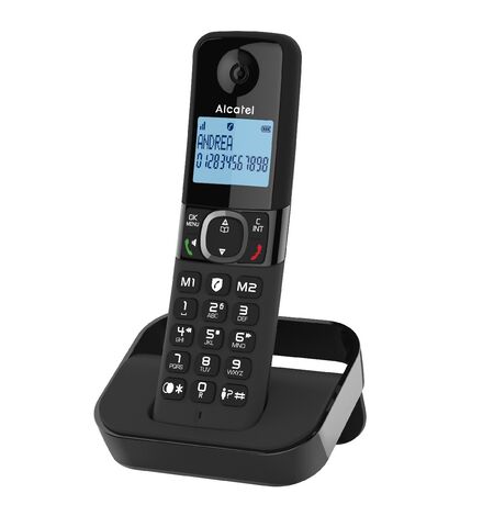 Ασύρματο τηλέφωνο ALCATEL F860 DUO μαύρο