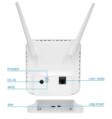 Mobile Router OLAX AX6 PRO 4G LTE 300MBPS