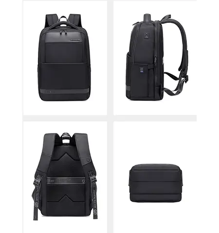 Τσάντα πλάτης ARCTIC HUNTER B00498 με θήκη για laptop 15.6" 22L μαύρη