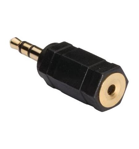 Αντάπτορας Stereo 3.5mm αρσενικό σε 2.5mm θηλυκό με επίχρυσες επαφές