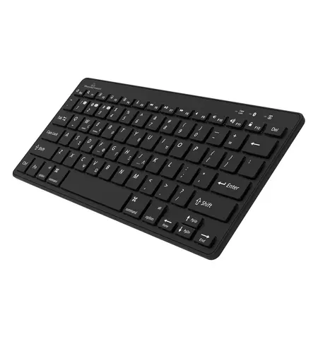 Ασύρματο πληκτρολόγιο με bluetooth POWERTECH PT-1153 μαύρο