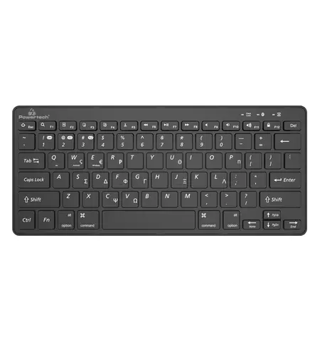Ασύρματο πληκτρολόγιο με bluetooth POWERTECH PT-1153 μαύρο