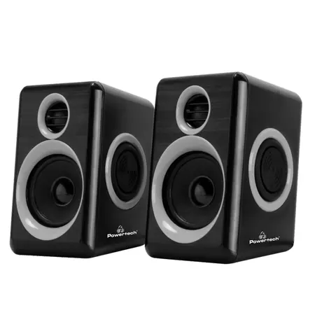 Ηχεία POWERTECH Premium Sound PT-972 2x 3W RMS μαύρα