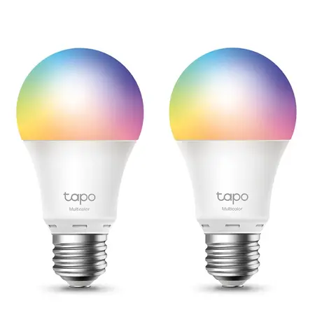 Smart λάμπα LED TP-LINK TAP0-L530E WiFi 8.7W E27 2500K-6500K Rgb 2 τμχ