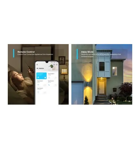 Smart αντάπτορας ρεύματος TP-LINK TAPO-P100, Wi-Fi, bluetooth, Ver. 1.0
