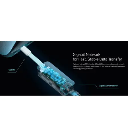 Δικτυακός αντάπτορας TP-LINK UE300C TYPE-C σε ETHERNET