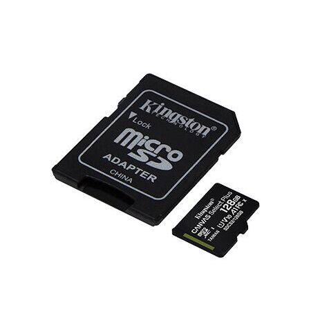 Κάρτα μνήμης KINGSTON MICROSDXC Canvas Select Plus 128GB A1 C10 + Adapter