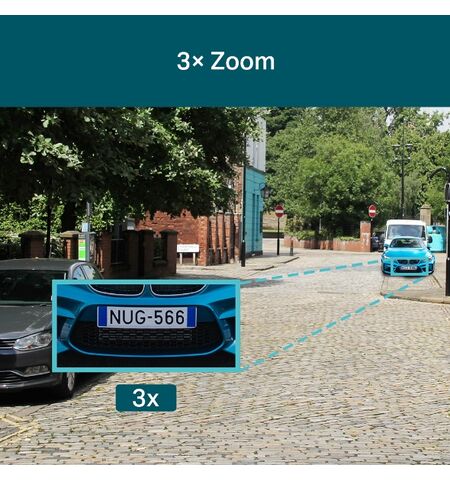 Δικτυακή κάμερα TP-LINK VIGI C540V(4-12MM) V1 PTZ 4MP full color  3xzoom