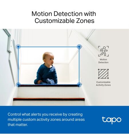Δικτυακή κάμερα TP-LINK TAPO C220 V1 PAN TILT AI home security WI-FI