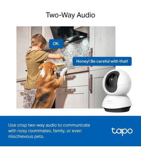 Δικτυακή κάμερα TP-LINK TAPO C220 V1 PAN TILT AI home security WI-FI
