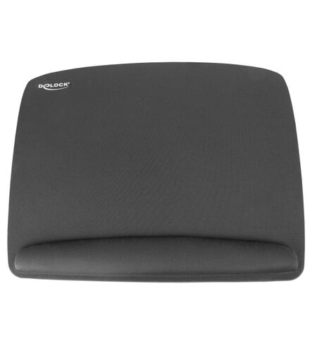 Mousepad DELOCK 12601 για laptop με στήριγμα καρπού μαύρο