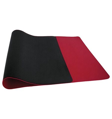 Δερμάτινο mousepad διπλής όψης NOD STATUS XL μαύρο με κόκκινο