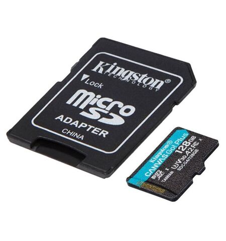 Κάρτα μνήμης KINGSTON GO Plus SDCG4/128GB Class 10 UHS-I U3 V30 A2