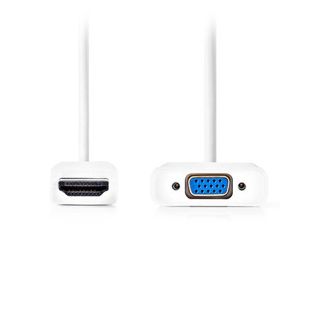 Μετατροπέας NEDIS HDMI αρσενικό  σε VGA θηλυκό και 3,5MM jack για ήχο