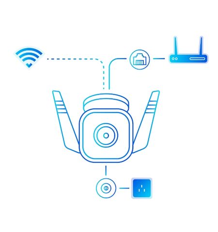 Εξωτερική Wi-Fi Κάμερα Ασφαλείας TP-LINK Tapo C310 V2.2
