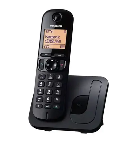 Ασύρματο τηλέφωνο PANASONIC KX-TGC210 μαύρο
