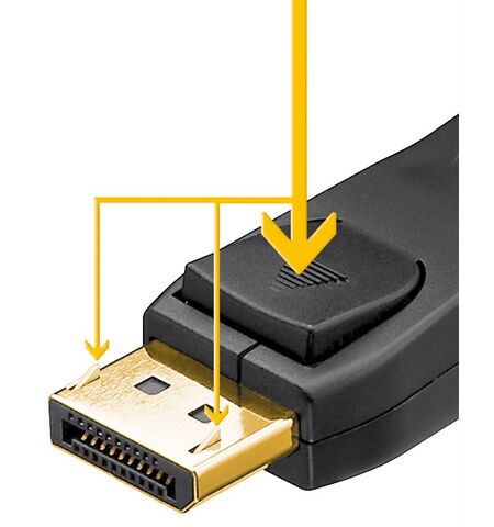 Καλώδιο DISPLAYPORT GOOBAY 65810 8K 3M μαύρο