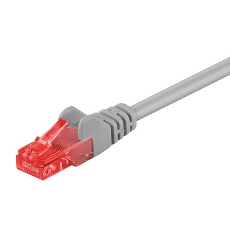 Καλώδιo δικτύου GOOBAY 72578 CAT 6 U/UTP  10M γκρι