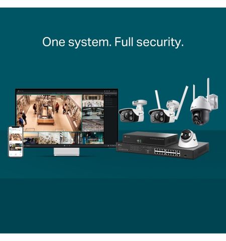 Δικτυακή κάμερα TP-LINK VIGI C440-2.8 V2 Turret 4MP Full-color