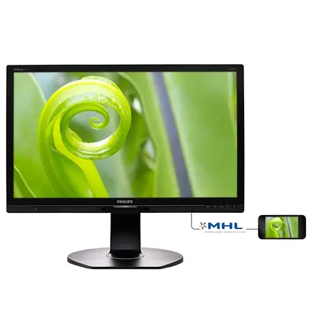 Οθόνη PHILIPS 241P6EPJEB 23.8'' VGA DVI HDMI DISPLAYPORT με ενσωματωμένα ηχεία