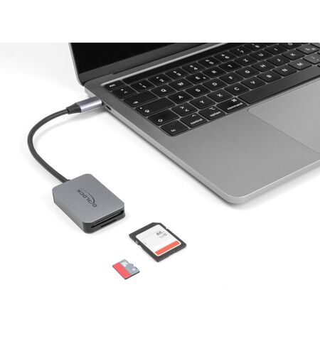 Card reader DELOCK 91009 για SD και micro SD USB-C