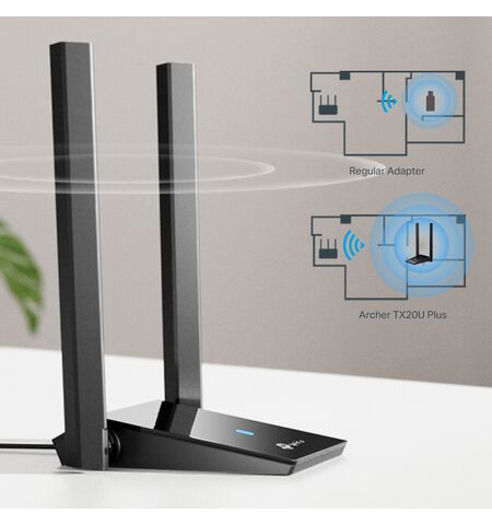 Δικτυακός αντάπτορας USB TP-LINK  Archer TX20U Plus 1800Mbps V.1
