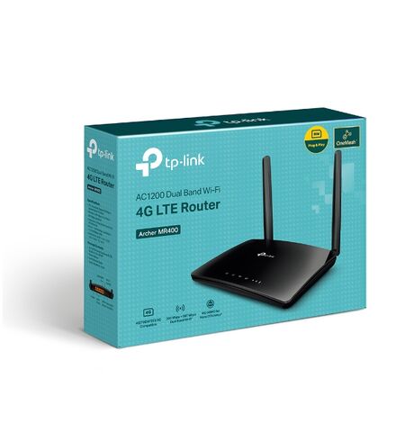 Ασύρματο router TP-LINK ARCHER MR400 V5 AC1200 DUAL BAND 4G LTE