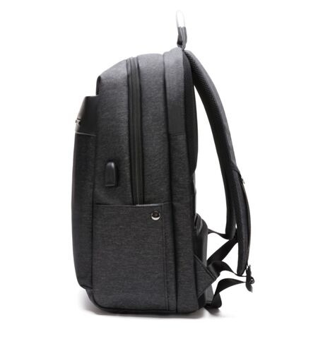 Τσάντα πλάτης ARCTIC HUNTER B00218 με θήκη laptop 15.6" USB 24L μαύρη
