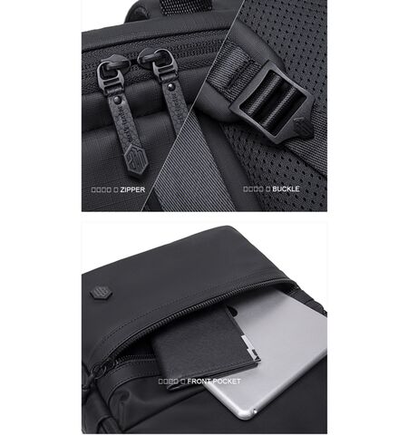 Τσάντα πλάτης ARCTIC HUNTER B00536 με θήκη laptop 15.6" 21L γκρι