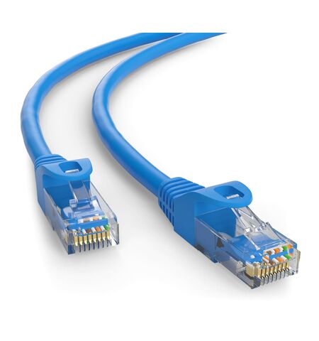 Καλώδιο δικτύου POWERTECH CAB-N368 CAT 5E U/UTP 2M μπλε
