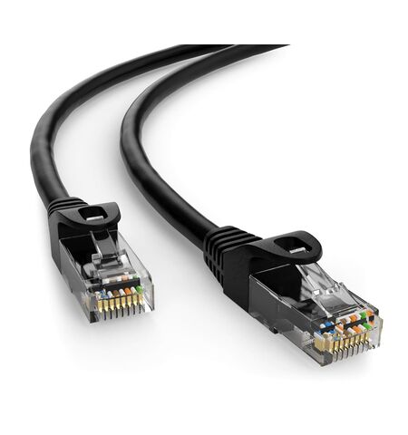 Καλώδιο δικτύου POWERTECH CAB-N408 CAT 6 U/UTP 10M μαύρο