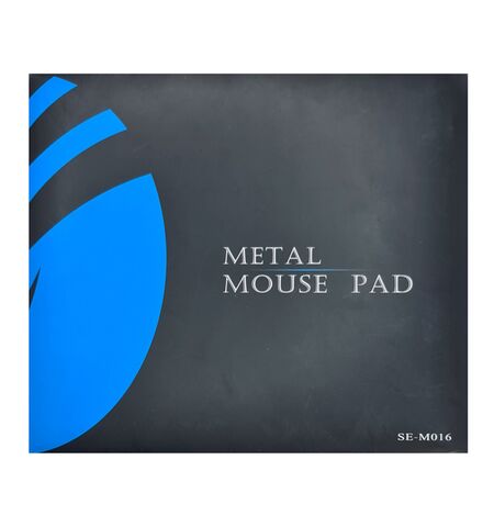Μεταλλικό mouse pad CABLETIME CT-MP24-AS 246x202x2MM ασημί με μαύρο