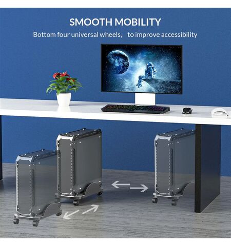 Universal βάση με ροδάκια IAMAKER DND  μαύρη