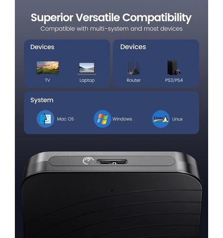 Εξωτερική θήκη ORICO 2.5" SATA HDD/SSD HM25U3 5Gbps μαύρη