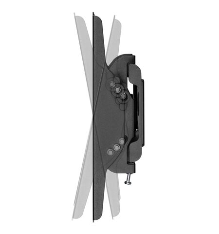Επιτοίχια  βάση POWERTECH  PT-1126 για τηλεόραση 23-43'' έως 45KG
