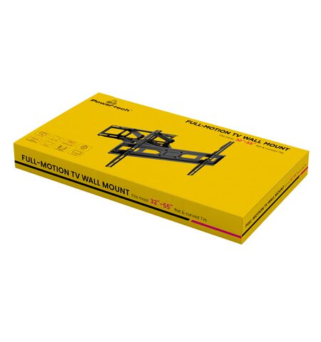 Επιτοίχια βάση POWERTECH PT-1131 για τηλεόραση 32-55''  full motion 35KG