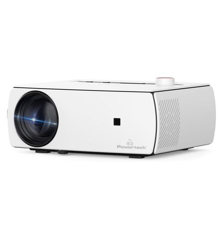 Βιντεοπροβολεας POWERTECH PT-1158 LED ηχείο 1080P 210 ANSI LM λευκός