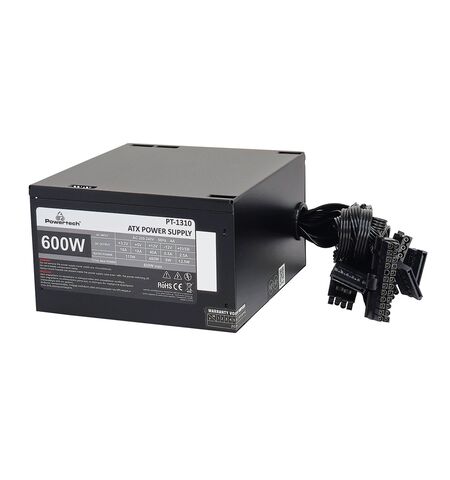 Τροφοδοτικό POWERTECH PT-1310 600W  ATX 120MM