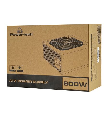 Τροφοδοτικό POWERTECH PT-1310 600W  ATX 120MM