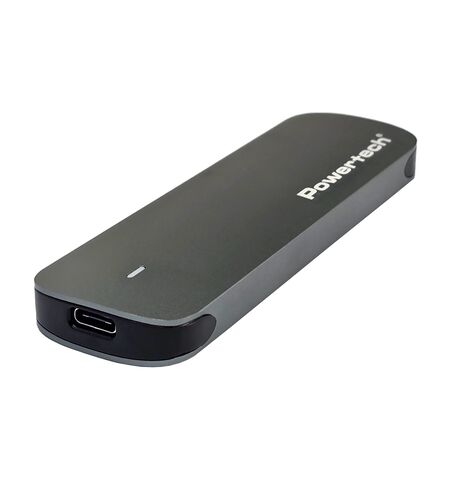 Εξωτερική θήκη POWERTECH PT-1375 για M.2 SATA/NVME SSD 10GBPS γκρι