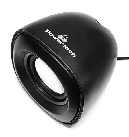 Ηχεία POWERTECH Essential sound 2x3W 3.5mm μαύρα