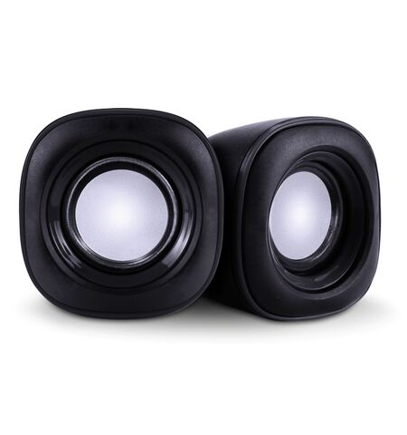 Ηχεία POWERTECH Essential sound 2x3W 3.5mm μαύρα