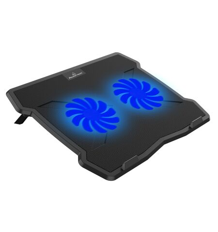 Coolling pad POWERTECH PT-930 για laptop  εως 15.6" μαύρο