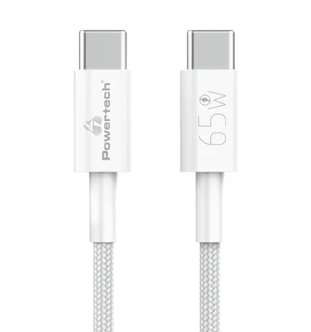 Καλώδιο POWERTECH USB TYPE-C 65W 1M