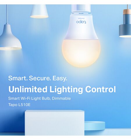 Smart λάμπα TP-LINK LED TAPO-L510E WIFI  8.7W